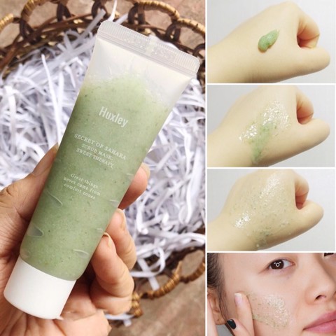 Tẩy da chết cơ học Huxley chiết xuất xương rồng Huxley Scrub Mask Deluxe (30g) | BigBuy360 - bigbuy360.vn