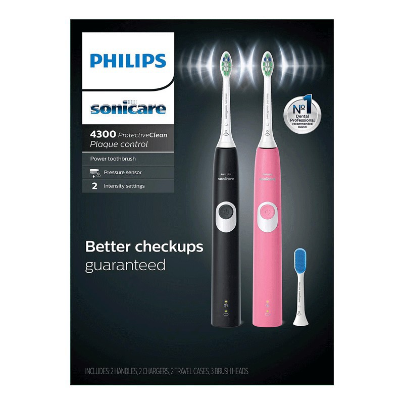 Philips Sonicare 4300 bàn chải răng điện ( có bảo hành )