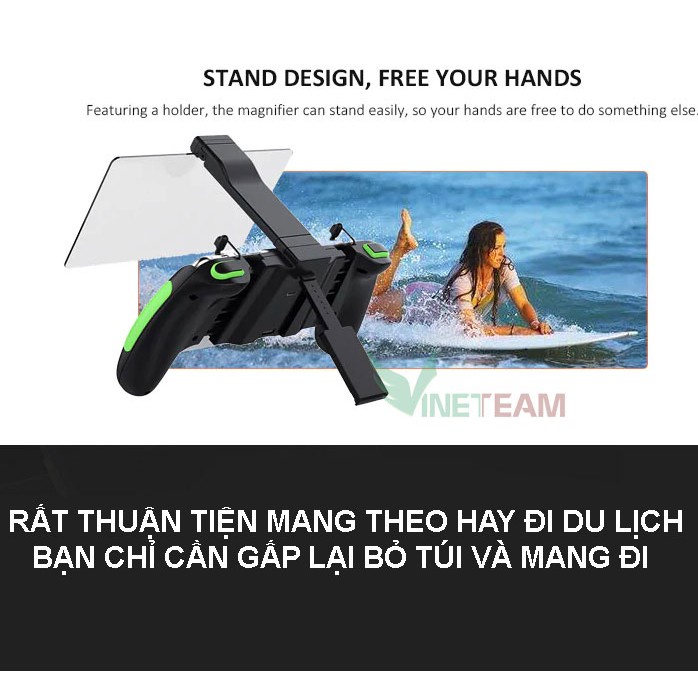 Bộ điều khiển thu phóng đa năng SC - B06 hỗ trợ xem phim, chơi game ,nút di chuyển cho game PUBG, ROS, Free Fire -dc3342