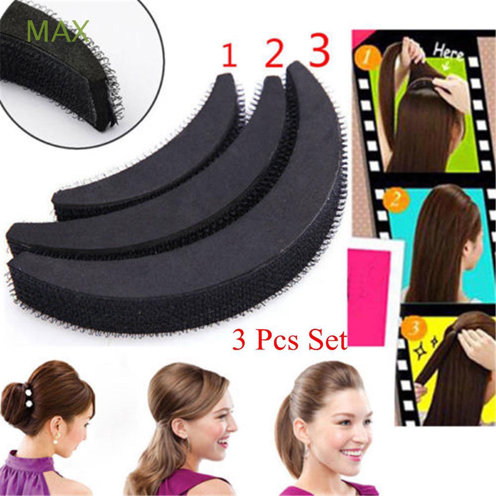 [Hàng mới về] Set 3 cái kẹp làm phồng tóc tự dính tiện dụng