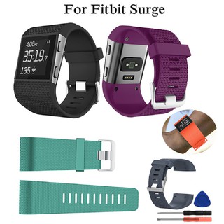 Dây đồng hồ thay thế bằng silicone cho Fitbit Surge