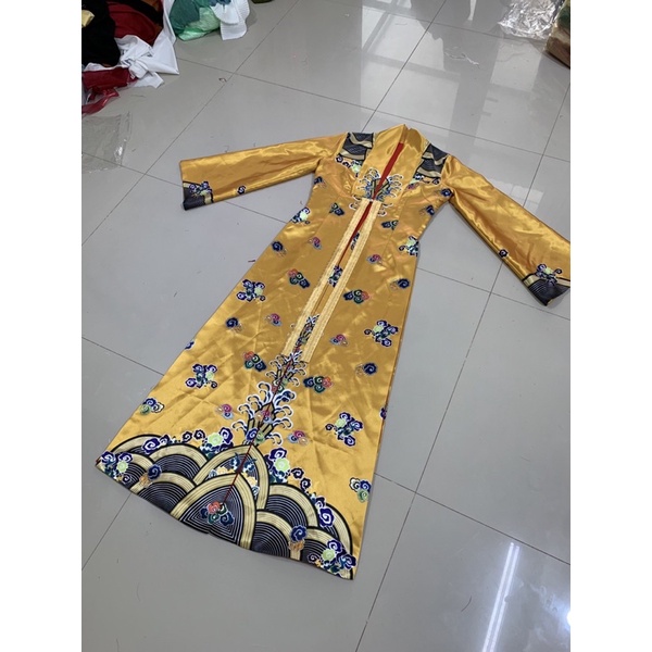 Áo Cách tân họa tiết Nhật Bình