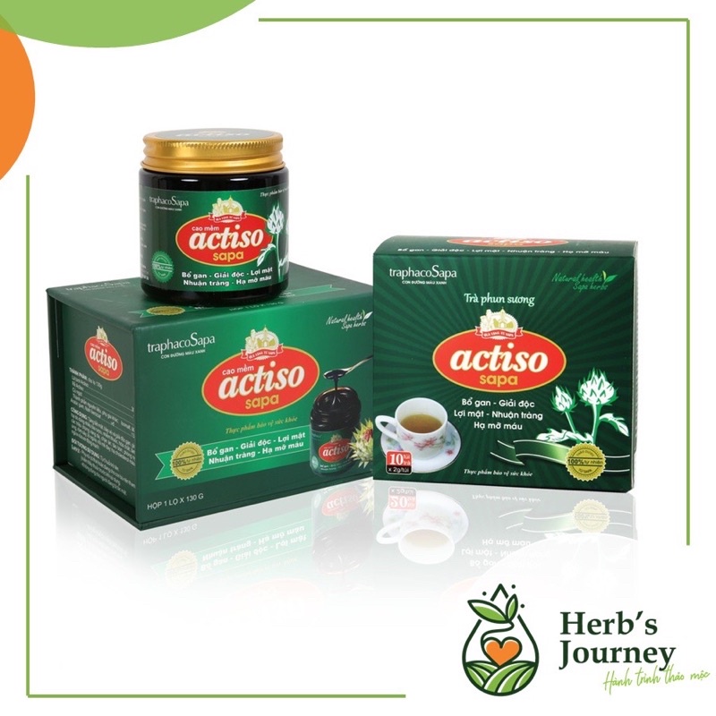Cao mềm Atiso Sapa  lọ 130g - Kèm thìa đo lượng cao