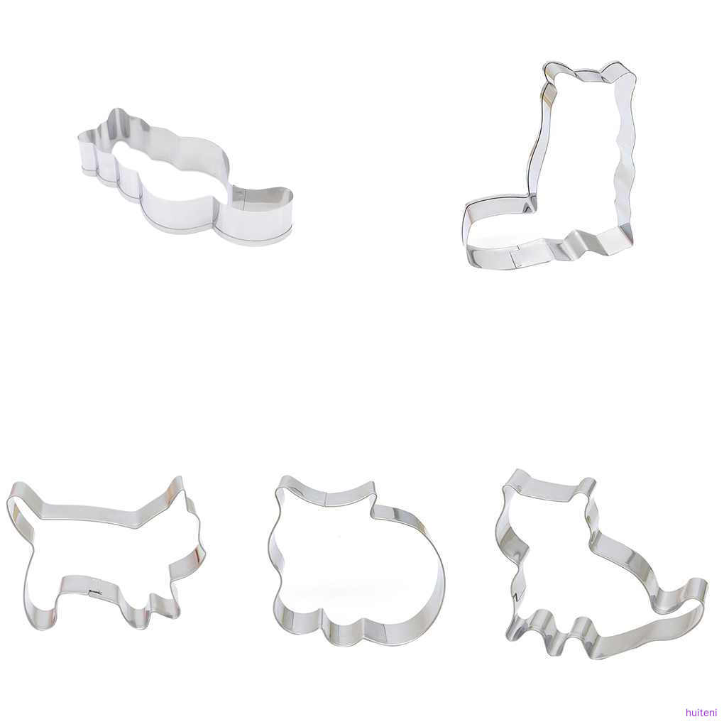 Khuôn Làm Bánh Hình Mèo Dễ Thương