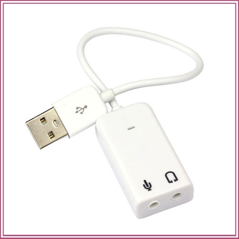 Usb ra âm thanh 7.1 - Cáp chuyển đổi USB ra âm thanh cổng 3.5 - sound H5V2