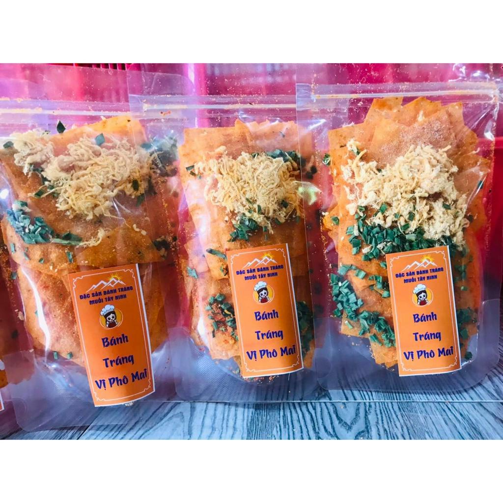 Bánh tráng vuông pho mai tôm chà bông 100gr