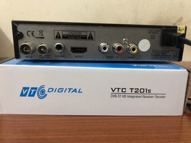 Đầu thu mặt đất DVBT2 VTC-T201s (Vào được internet qua usb thu wifi)