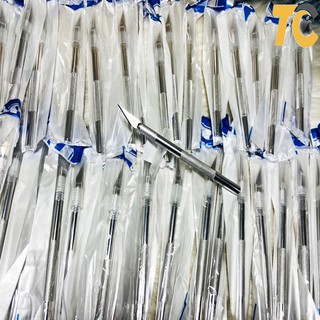 Cán dao gắn lưỡi 4A - 17, bộ dụng cụ chuyên đục kính lưng dọn keo IC