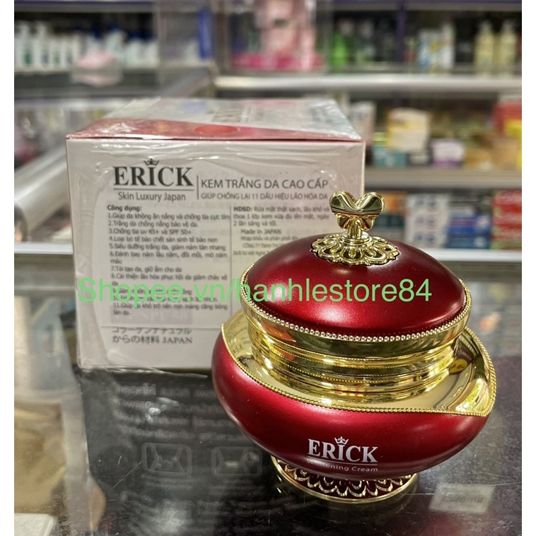 Kem Trắng  Da Lão  Hoá  ERICK