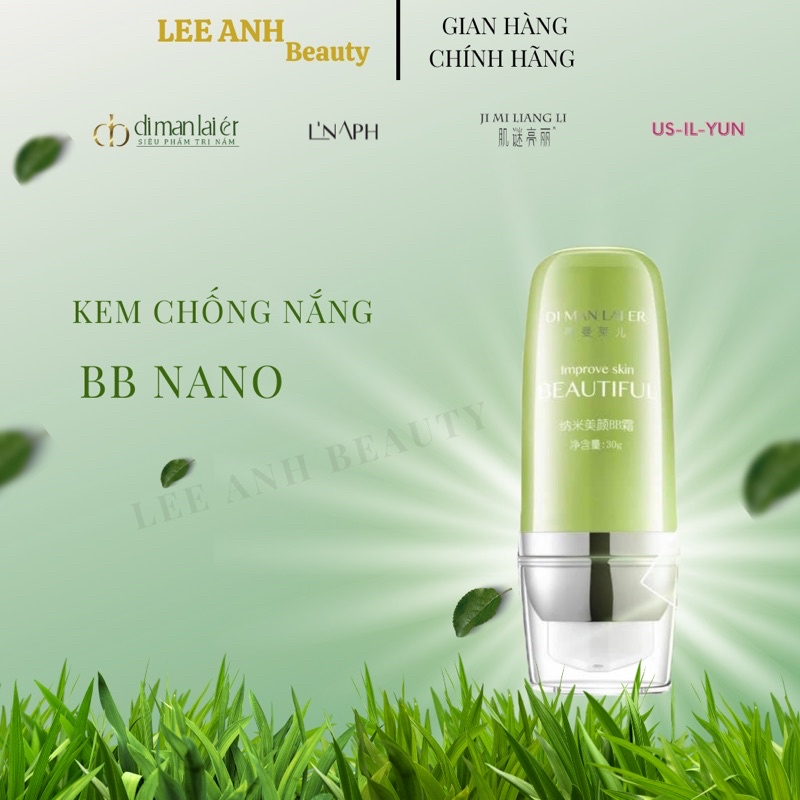 Kem Chống Nắng BB Nano Hồng Kông Dimanlaie 30g