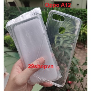 Ốp Oppo A12 2020 Silicone Dẻo (Loại đep)