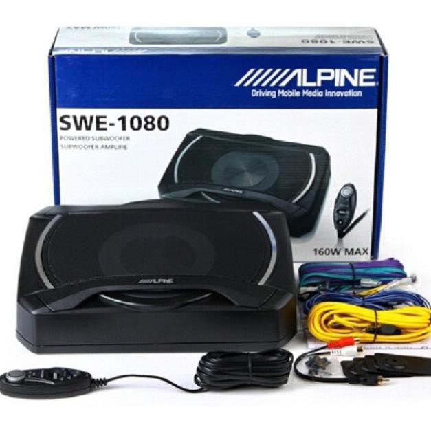 LOA SUB GẦM GHẾ CÔNG NGHỆ NHẬT BẢN ALPINE SWE- 1080 - SUB GẦM GHẾ ALPINE SWE- 1080