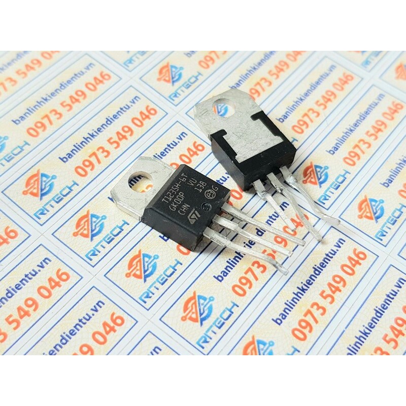 [Combo 3 chiếc] T1235H-6T Triac 12A 600V TO-220 (tháo máy)
