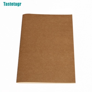 【Tastetagr】Kraft paper notebook blank notepad book vintage journal notebooks