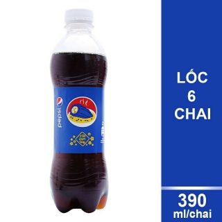 Lốc 6 chai Pepsi 390ml