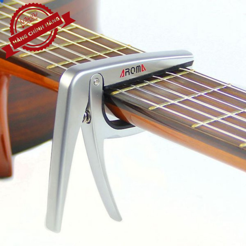 Kẹp Đàn Capo Guitar, Ukulele Aroma AC-11, AC-21, AC-01, AC-02, AC-05, AC-20U, AC-20C Nâng Tone Siêu Bền