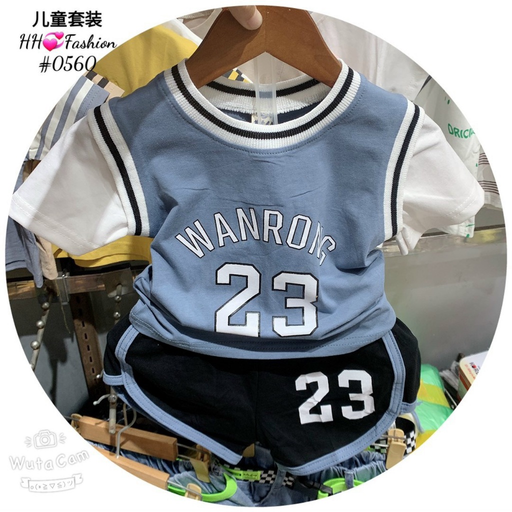 BỘ BULLS SỐ 23 CHO BÉ SZ 2-6Y GK006