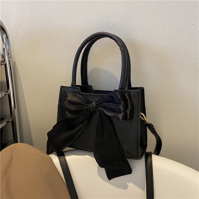 Túi Xách Du Lịch Đính Nơ Kiểu Nhật Hàn Thiết Kế Xinh Xắn Cho Nữ 2022