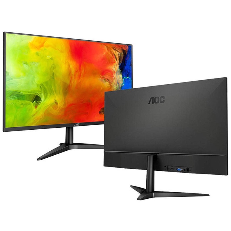 Màn Hình Máy Tính AOC 19,5 INCH / 24 INCH - Màn Hình 75HZ - Full HD  Màn Nhám Chống Mỏi Mắt
