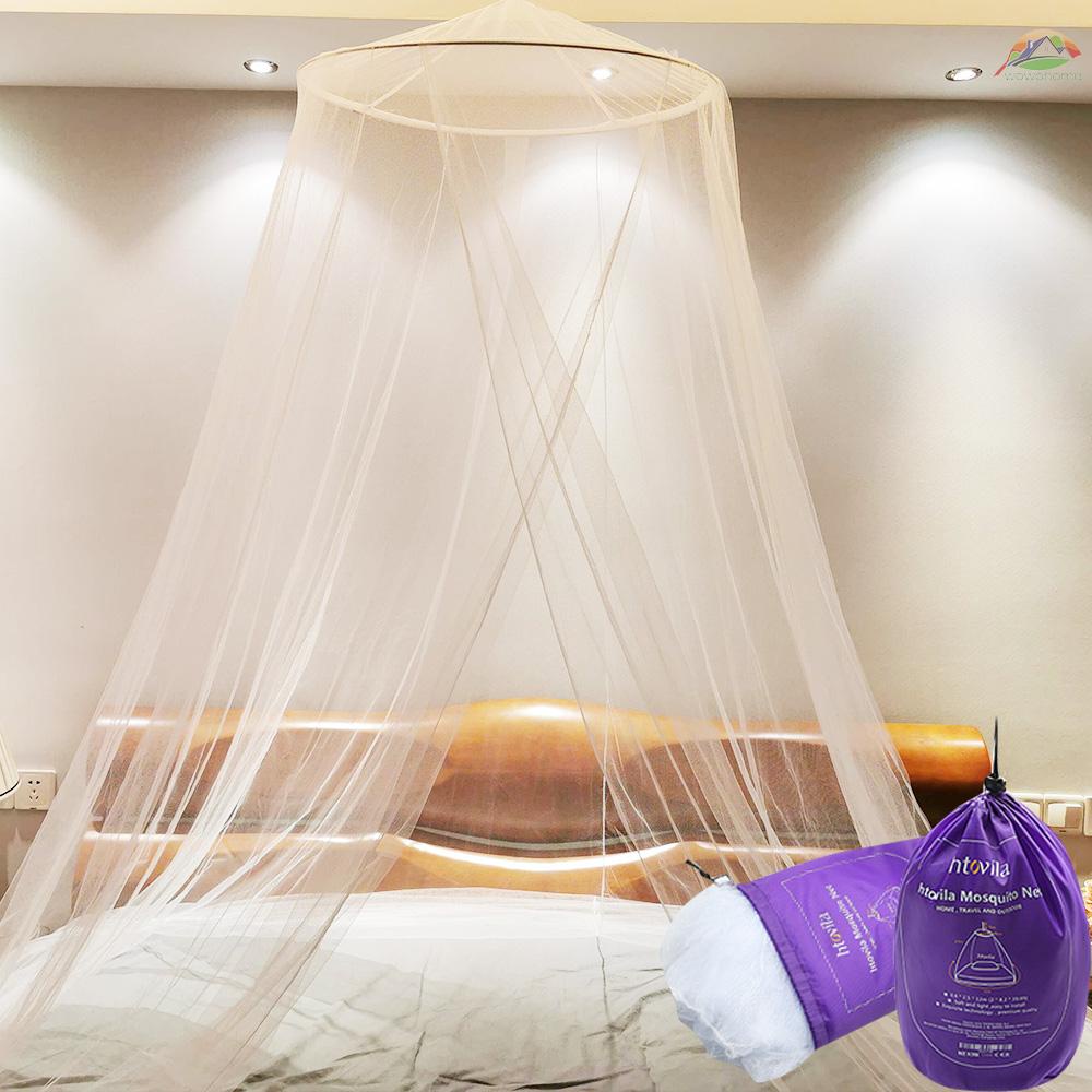 Mùng Lưới Chống Muỗi Dễ Lắp Đặt Thông Dụng Kèm Túi Đựng Cho Giường Ngủ