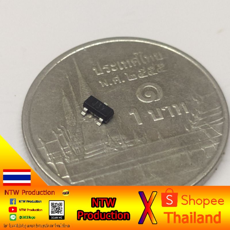 Transistor SMD SOT-23 J3Y Chip s8050