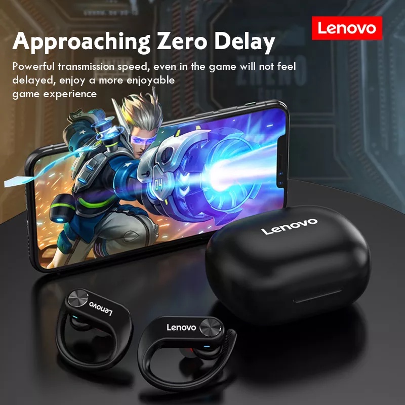 Tai nghe Bluetooth Lenovo LP7 TWS với Micrô âm thanh nổi băng tần kép thể thao chống nước