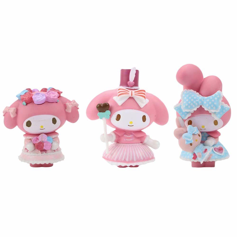 Set 6 Mô Hình Nhân Vật Phim Hoạt Hình My Melody