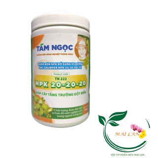 Phân bón npk bổ sung vi lượng npk 20-20-20+te tn 222 - #380a# 500g