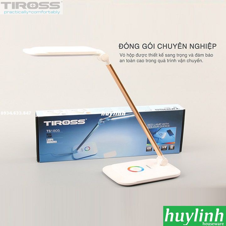Đèn bàn LED chống cận Tiross TS1805 - 14W