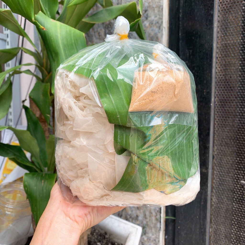 1kg BÁNH TRÁNG RÌA PHƠI SƯƠNG TẶNG KÈM MUỐI