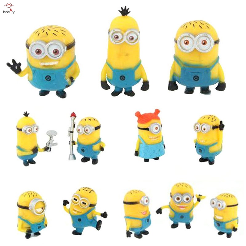 Set 12 Mô Hình Minion Đồ Chơi Đáng Yêu
