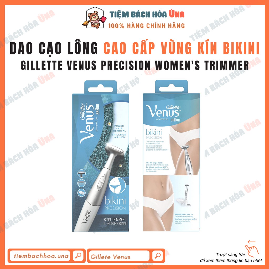 Dao cạo lông vùng kín cao cấp Gillette Venus Bikini Precision Women's Trimmer