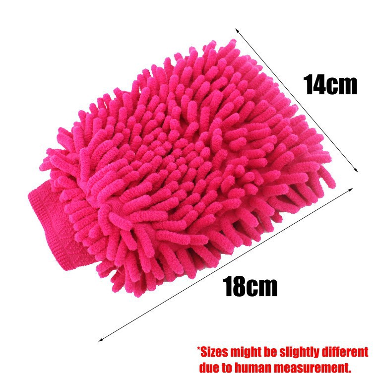 Găng Tay Vệ Sinh Xe Ô Tô Tiện Lợi Bao găng tay rửa xe sợi microfiber chuyên dùng lau rửa xe hơi xe máy ô tô vệ sinh nhà cửa (màu ngẫu nhiên)