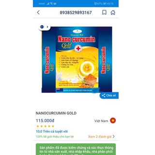 [150g] sữa nghệ nano curcumin gold detoxmilk