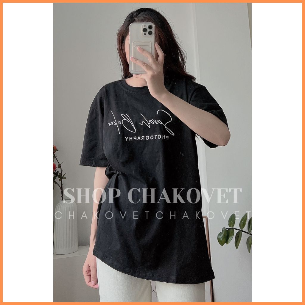 Áo thun tay lỡ Unisex A8241 Áo phông nam nữ Basic Tee oversize form rộng cực cá tính - CHAKOVET