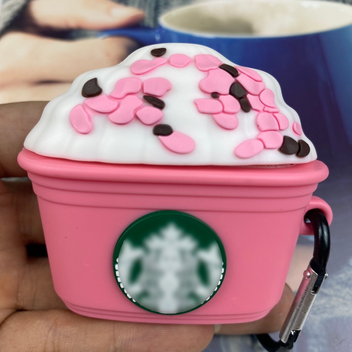 Ốp Airpods 1/2/3/Pro Starbucks Coffee, Case Airpods 1/2/3/Pro cực chất - Mã TZAP383