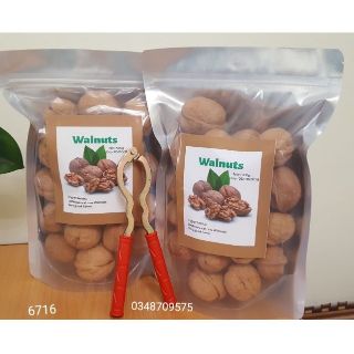 Túi 500g Quả óc chó cỡ quả to, nhân dày, vàng bơ - Mua 2 gói tặng kìm tách vỏ