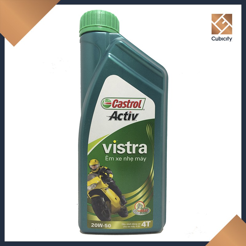 Dầu nhớt CASTROL ACTIV VISTRA 20W-50 1000ml