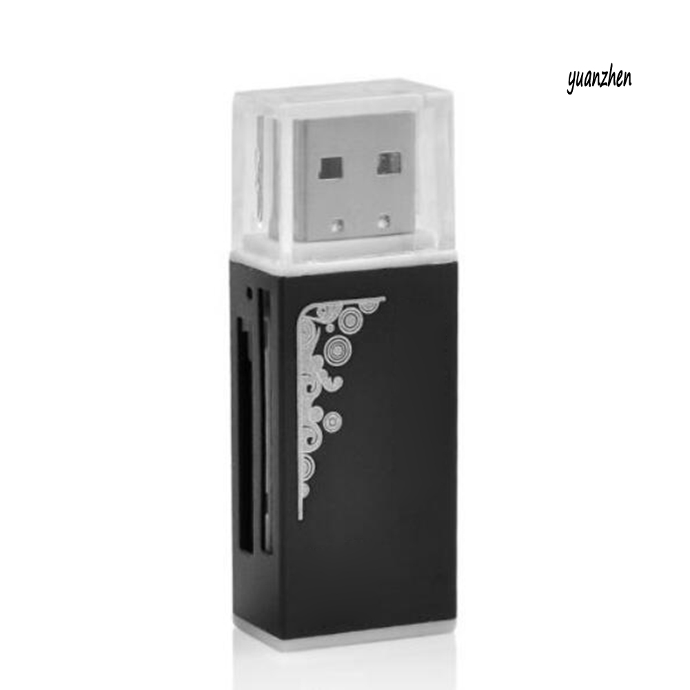 Đầu Đọc Thẻ Nhớ Usb 2.0 Ms Pro Duo Sdhc Tf / M2 / Mmc All In 1 Micro Sd | BigBuy360 - bigbuy360.vn