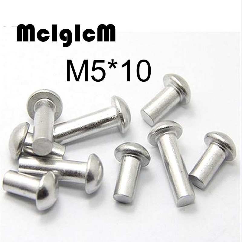 Đinh tán nhôm,chốt tán cố định,đinh tán M3.M4.M5 DÀI 10-20MM