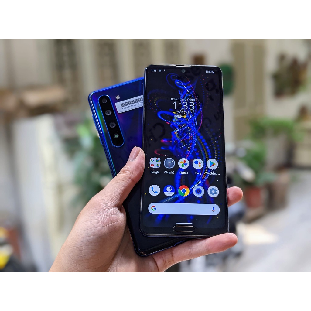 Điện thoại Sharp AQuos R5G Gaming Cấu Hình Cao Tần Số Quét 244hz