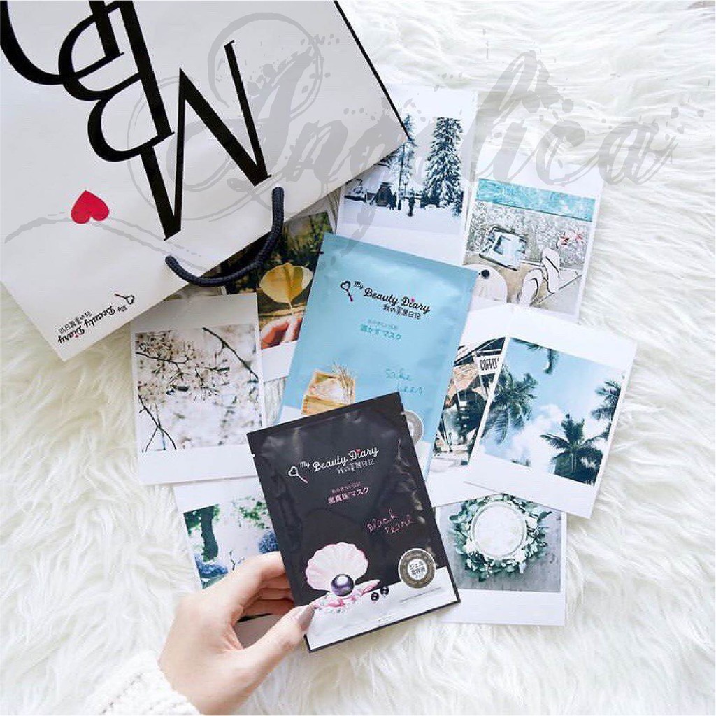 NGUYÊN HỘP 8 MIẾNG MẶT NẠ MY BEAUTY DIARY DÒNG PHỔ THÔNG