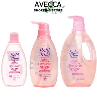 Sữa Tắm Gội Toàn Thân Hương Hoa Anh Đào Cho Bé Babi Mild White Sakura 850ml - 400ml - 200ml