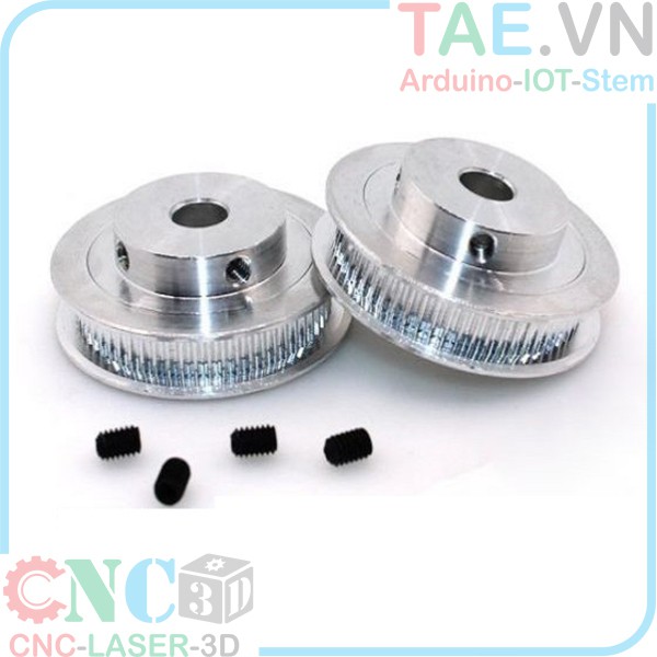 Pulley GT2 60 Răng Bản 6mm