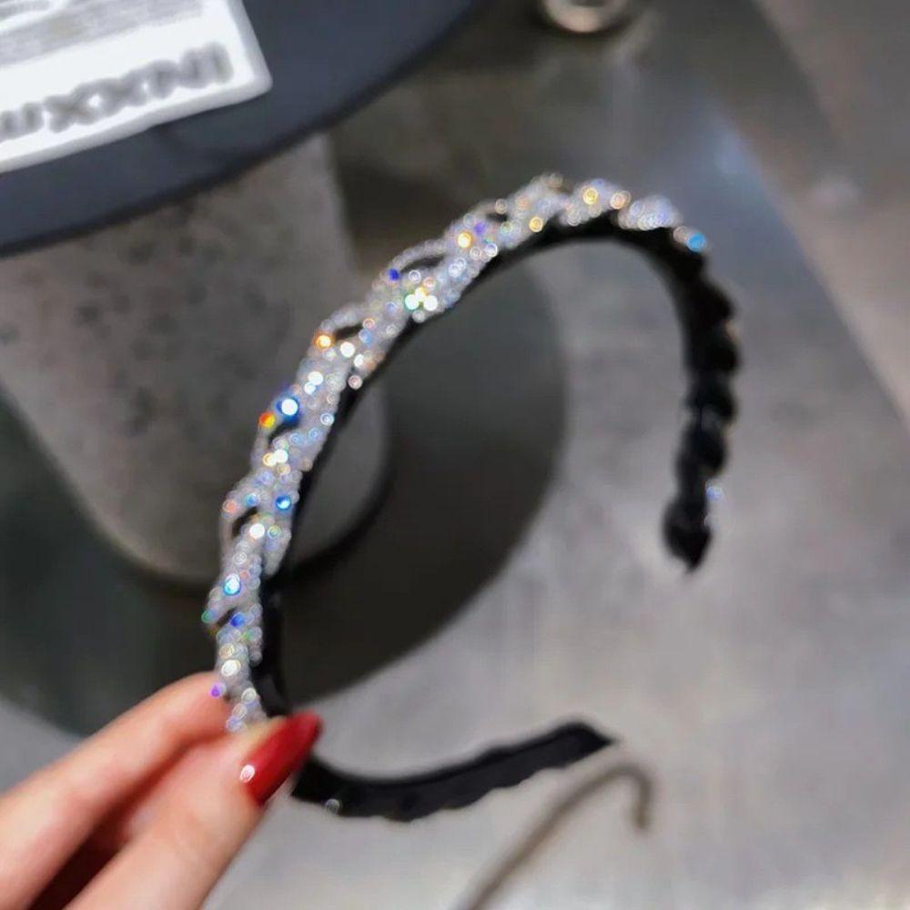 Băng Đô Cài Tóc Thời Trang Mùa Thu Cho Nữ|Dây Cột Tóc Đính Kim Tuyến Lấp Lánh Thời Trang