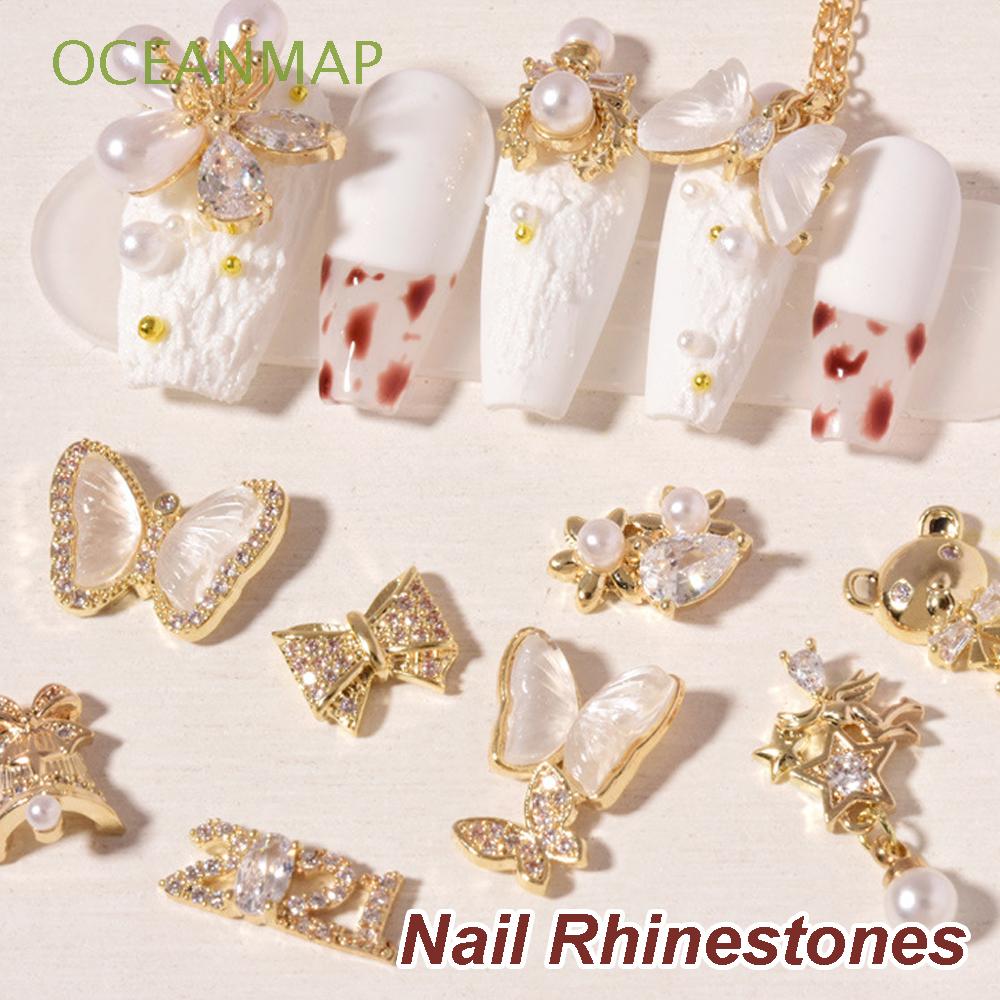 Hạt Charm Trang Trí Móng Tay 3D Xinh Xắn Sang Trọng