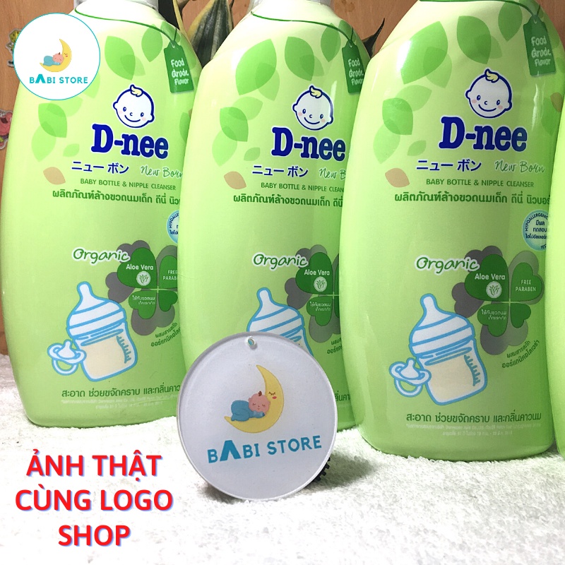 Nước rửa bình sữa Dnee Organic 620ml - Babi Store