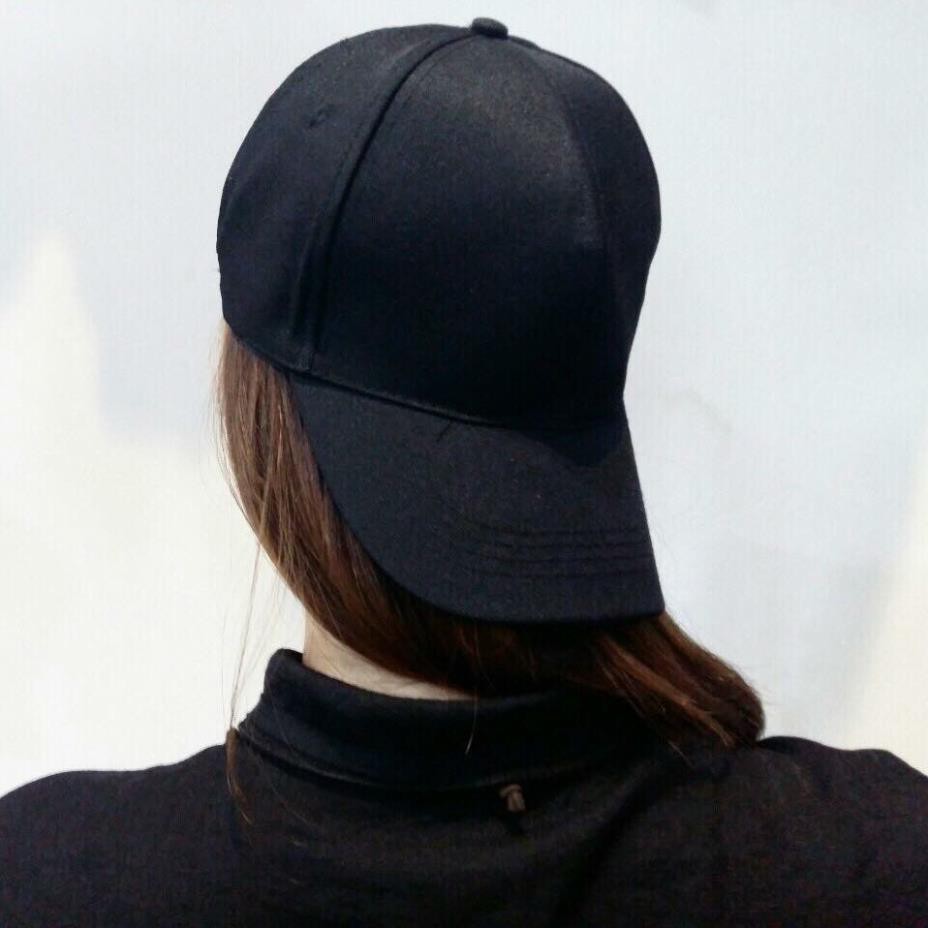 MŨ NÓN KẾT NAM NỮ TRƠN MÀU ĐEN, NÓN LƯỠI TRAI THỂ THAO CHẤT LƯỢNG ,