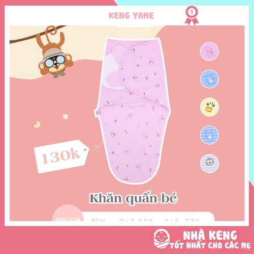 Ủ kén COTTON CAO CẤP cho bé, ủ kén Dokma sơ sinh hỗ trợ giấc ngủ cho bé