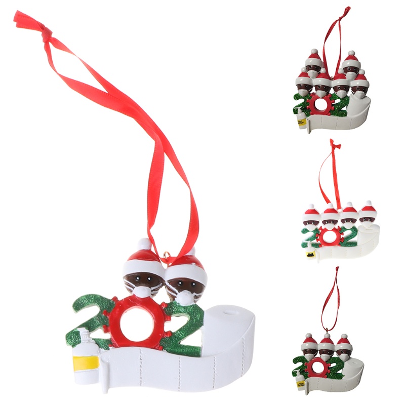 Phụ Kiện Trang Trí Cây Thông Giáng Sinh 2020 Gồm Khăn Giấy Vệ Sinh Mặt Miệng Và Nước Rửa Tay DIY